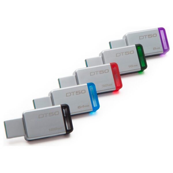 Pendrive 16gb Kingston Dt50 Datatraveler 50 Usb 2.0 3.0 3.1